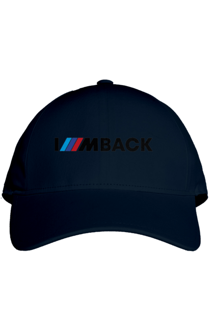 Cap with prints I am back black BMW. Bmw, m series. 2070702