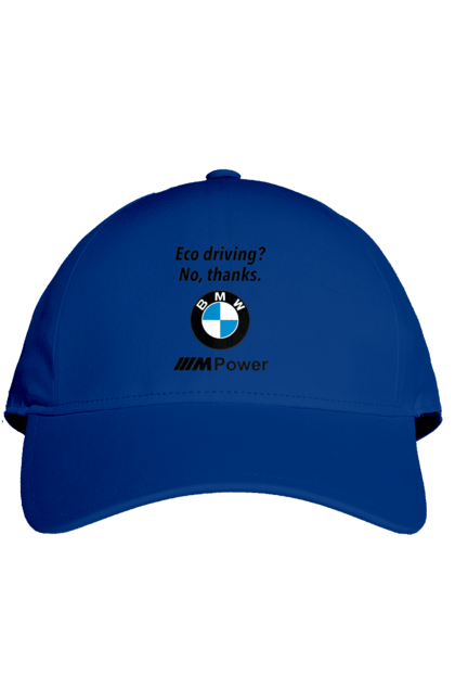 Cap with prints Electric car? no, thanks. BMW. Bmw, electric car, fan, m series. 2070702