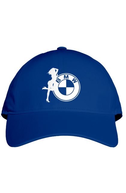 Кепка с принтом Bmw Girl. Бмв, машины. 2070702