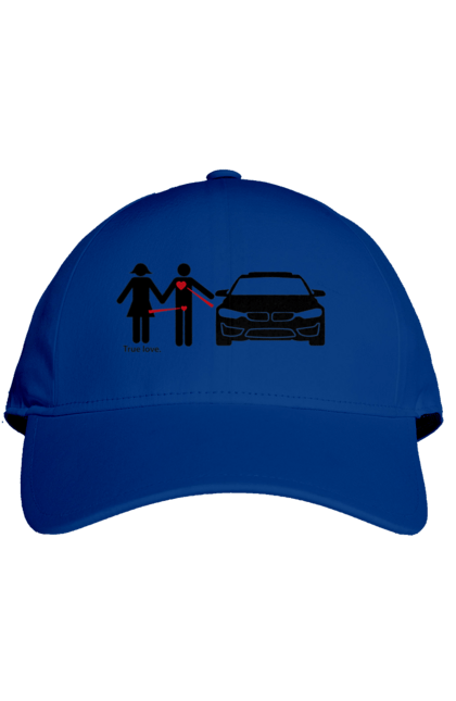 Кепка с принтом Отношения БМВ. Бмв, машины, юмор. 2070702