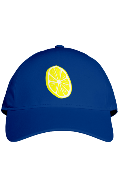 Кепка з принтом "Лимон". Великий, лимон, яскравий. 2070702