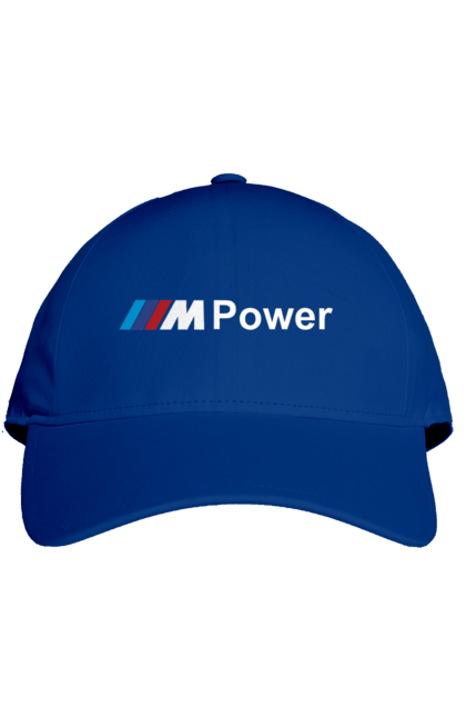 Кепка с принтом Mpower БМВ. Бмв, м серия, машины. 2070702