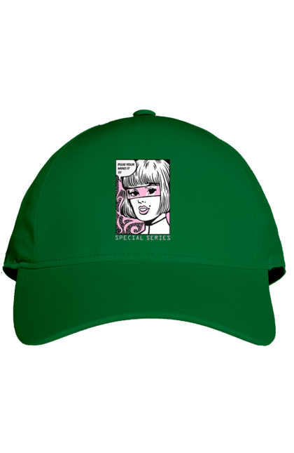 Cap with prints Pop Art. Popart. 2070702