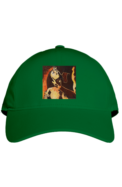 Cap with prints Passionate woman. Picture, sex, woman. 2070702