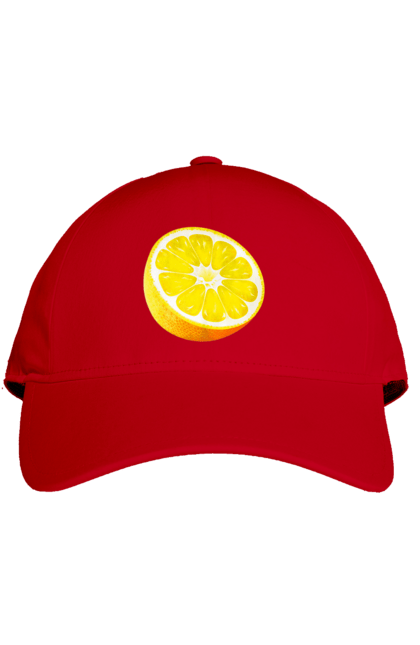 Кепка з принтом "Половина лимона". Лимон, літо, свіжість. 2070702