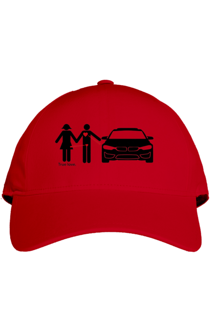 Кепка с принтом Отношения БМВ. Бмв, машины, юмор. 2070702