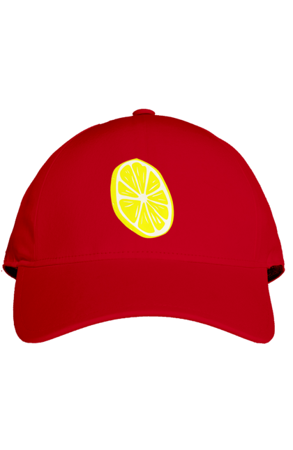 Кепка з принтом "Лимон". Великий, лимон, яскравий. 2070702