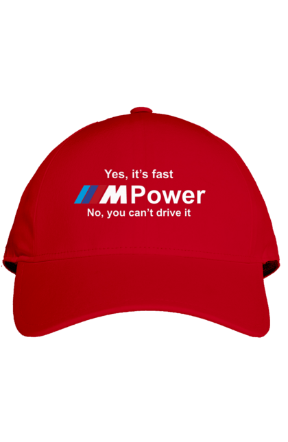 Кепка з принтом "M power white BMW". Бмв, м серія. 2070702