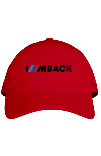 Cap with prints I am back black BMW. Bmw, m series. 2070702