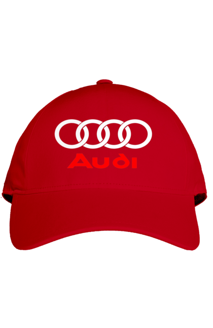 Кепка с принтом Ауди Логотип. Ауди, машины. 2070702