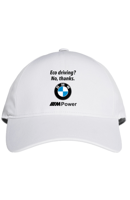 Cap with prints Electric car? no, thanks. BMW. Bmw, electric car, fan, m series. 2070702