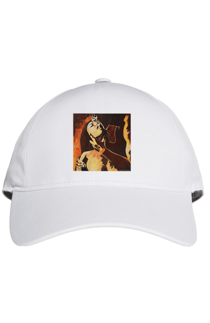 Кепка з принтом "Страсна жінка". Жінка, картина, секс. 2070702