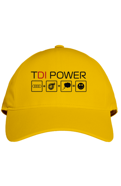 Cap with prints TDI Power Audi. Audi, cars. 2070702