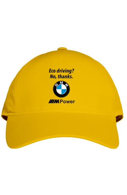 Cap with prints Electric car? no, thanks. BMW. Bmw, electric car, fan, m series. 2070702