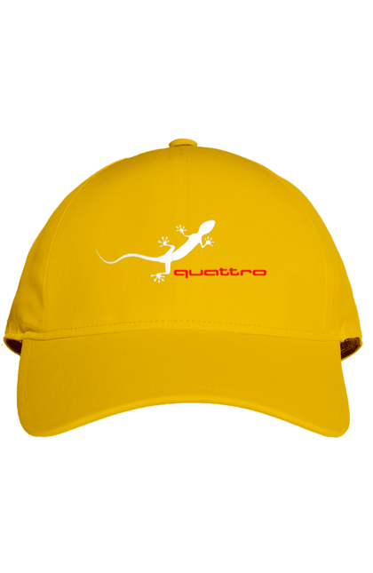 Cap with prints Audi Quattro. Audi, cars. 2070702