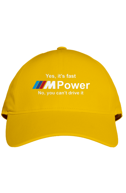 Cap with prints M power white BMW. Bmw, m series. 2070702
