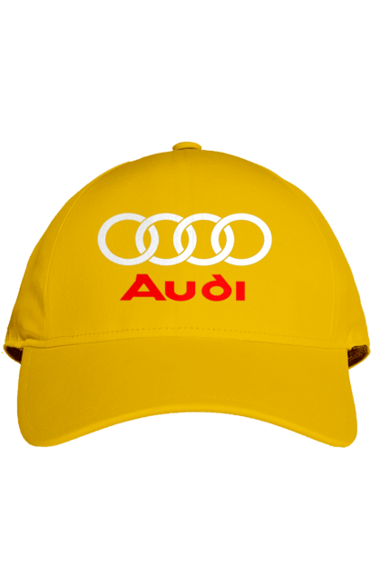 Cap with prints Audi Logotype. Audi, cars. 2070702