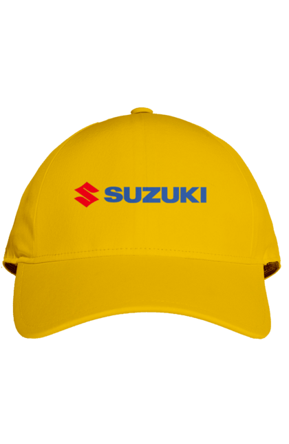 Cap with prints Suzuki 3 Redblue. Auto, logo, suzuki. 2070702