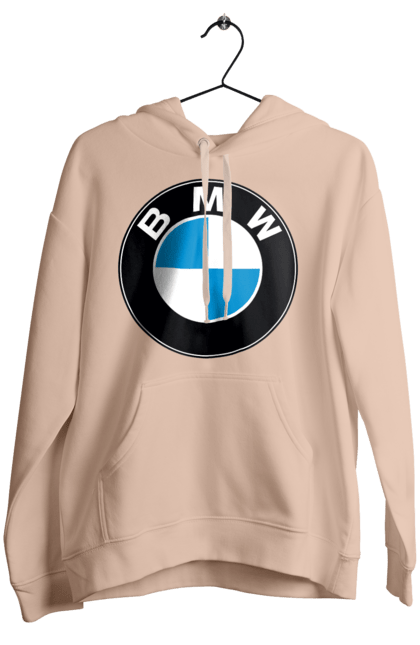 Жіноче худі з принтом "Bmw Logo". Бмв, машини. 2070702