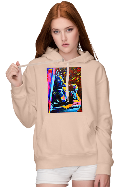 Жіноче худі з принтом "Пристрасть". Картина, секс. 2070702