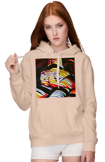 Жіноче худі з принтом "Секс зверху". Картина, секс. 2070702