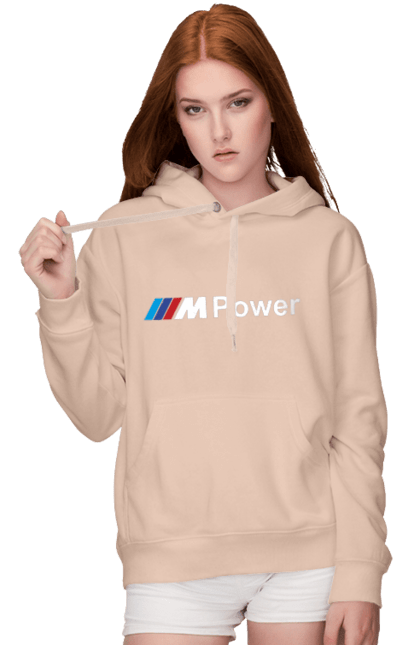 Women`s hoodie with prints Mpower BMW. Bmw, cars, m series. 2070702