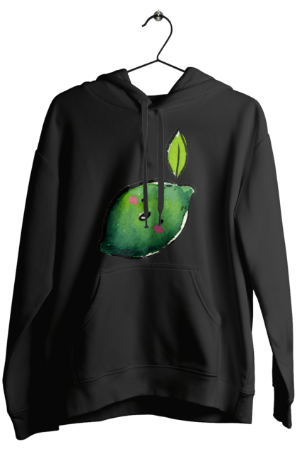 Жіноче худі з принтом "Любий лайм". Лайм, літо, любий, посмішка. 2070702