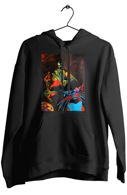 Жіноче худі з принтом "Секс коти". Картина, коти, секс. 2070702