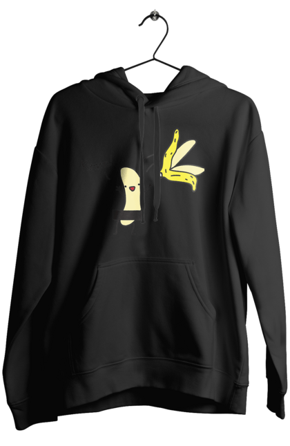 Жіноче худі з принтом "Кутить". Банан, гумор, кутить, на вечірку. 2070702