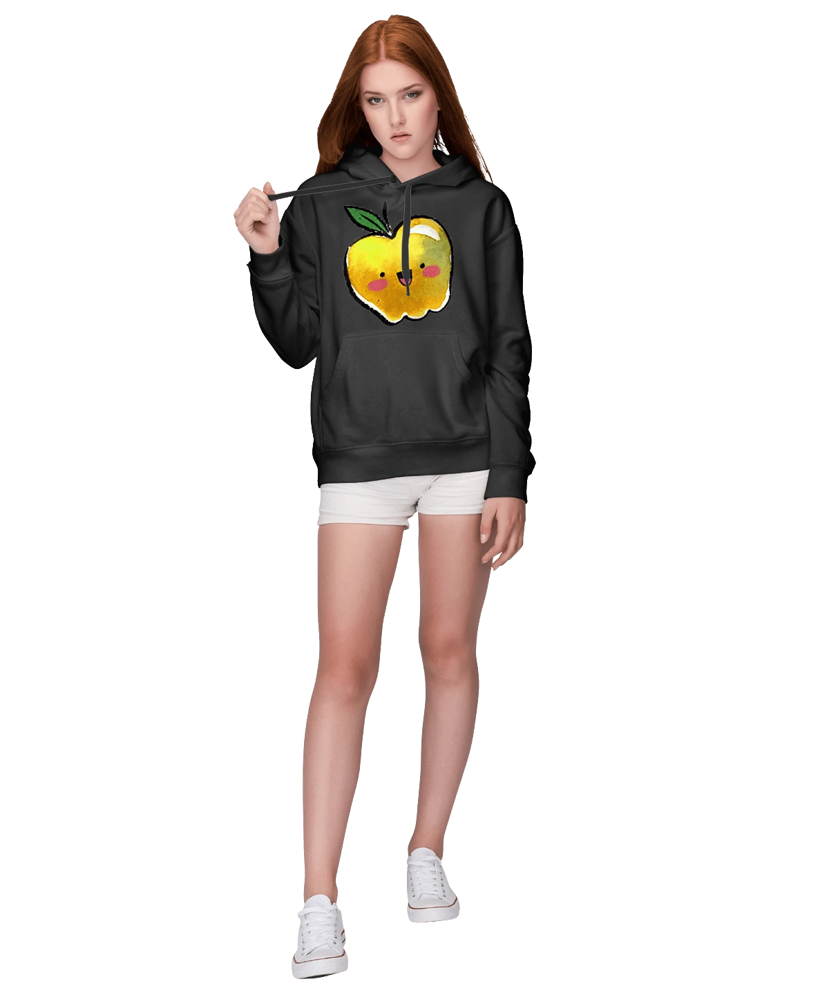 Миле жовте яблуко