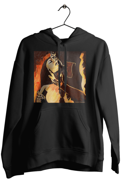 Жіноче худі з принтом "Страсна жінка". Жінка, картина, секс. 2070702