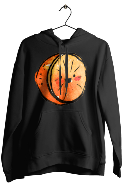 Жіноче худі з принтом "Милий апельсин". Апельсин, літо, любий, смайлик. 2070702