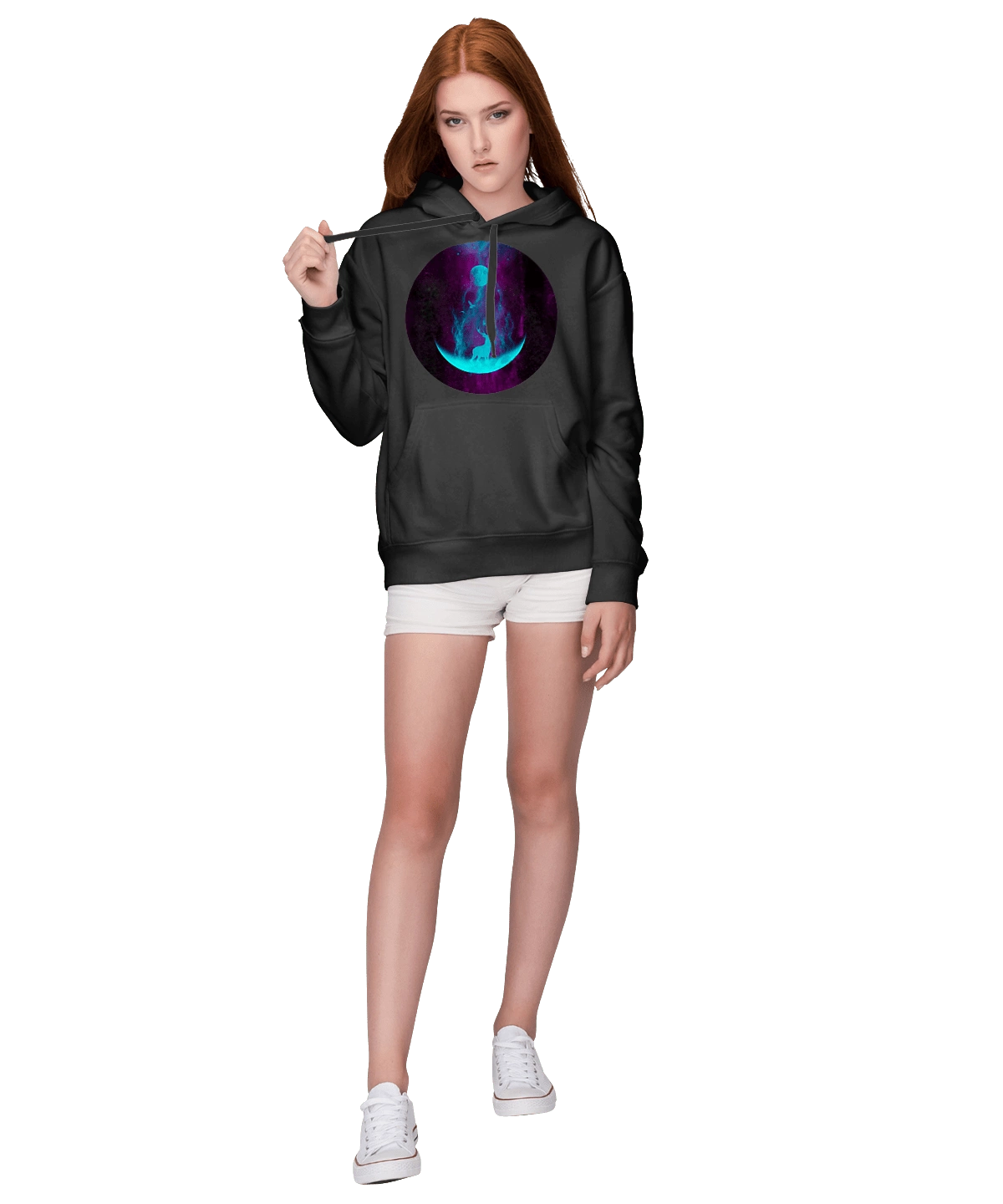 Олень Силует