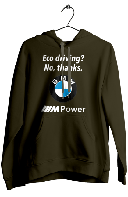 Жіноче худі з принтом "Mpower3 Wh". Бмв, електрокар, машини. 2070702