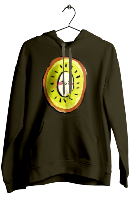 Жіноче худі з принтом "Любий киви". Киви, любий. 2070702