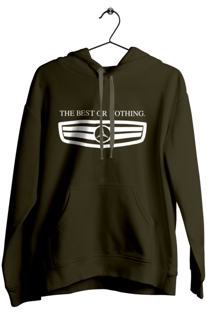 Жіноче худі з принтом "The best or nothing". Mercedes, машини, мерседес. 2070702