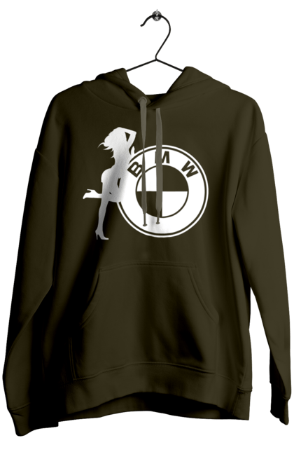 Жіноче худі з принтом "Bmw Girl". Бмв, машини. 2070702