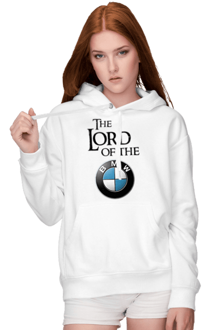 Жіноче худі з принтом "The lord of the BMW black". Бмв, гра престолів. 2070702