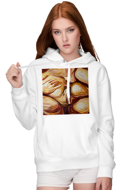 Жіноче худі з принтом "Груповий секс". Груповий, картина, секс. 2070702