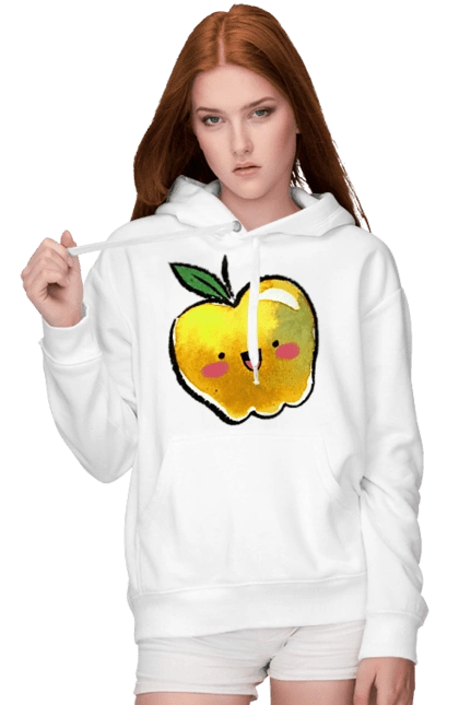 Миле жовте яблуко