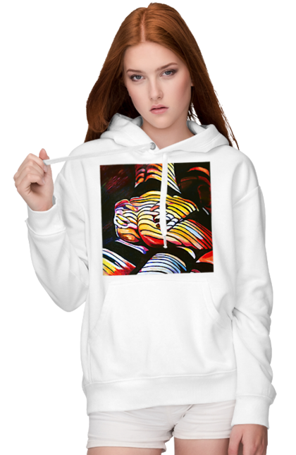 Жіноче худі з принтом "Секс зверху". Картина, секс. 2070702