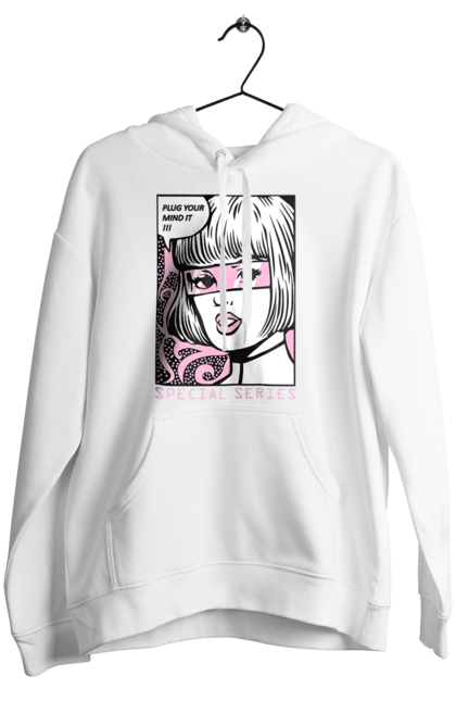 Жіноче худі з принтом "Попарт". Попарт. 2070702