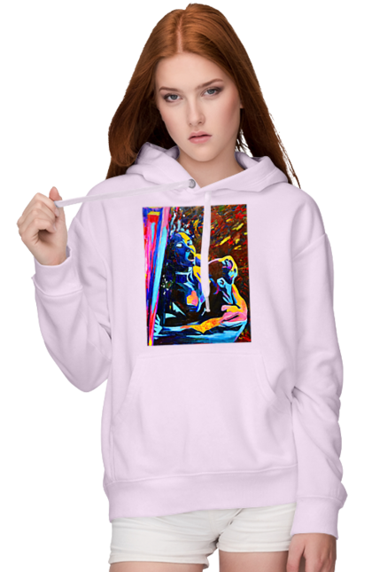 Жіноче худі з принтом "Пристрасть". Картина, секс. 2070702