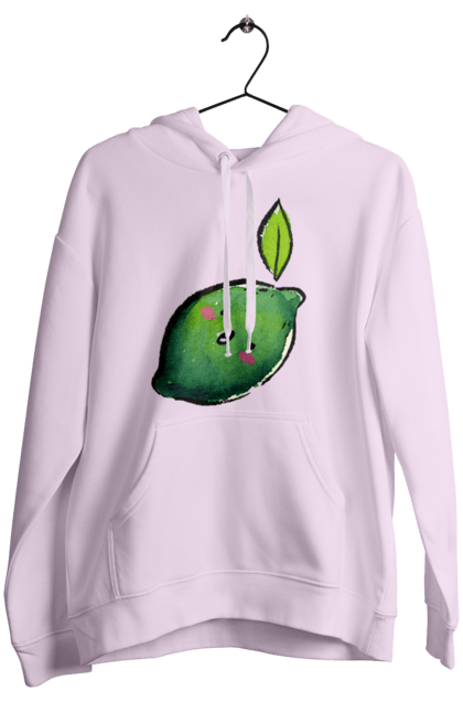 Жіноче худі з принтом "Любий лайм". Лайм, літо, любий, посмішка. 2070702