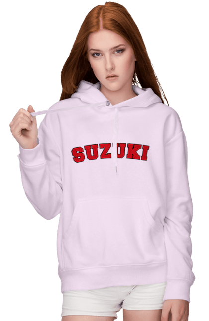 Women`s hoodie with prints Suzuki 2. Auto, machine, suzuki. 2070702