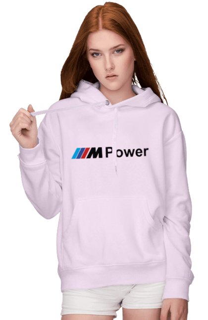 Women`s hoodie with prints Mpower BMW. Bmw, cars, m series. 2070702
