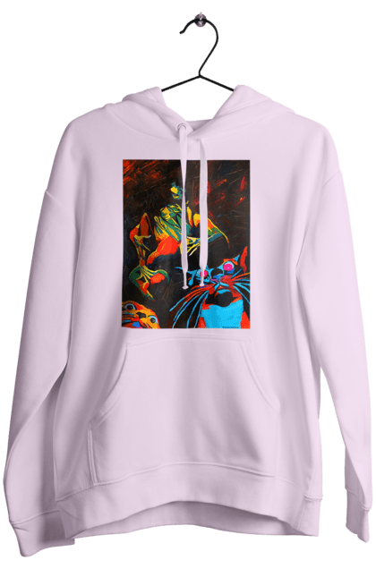 Жіноче худі з принтом "Секс коти". Картина, коти, секс. 2070702