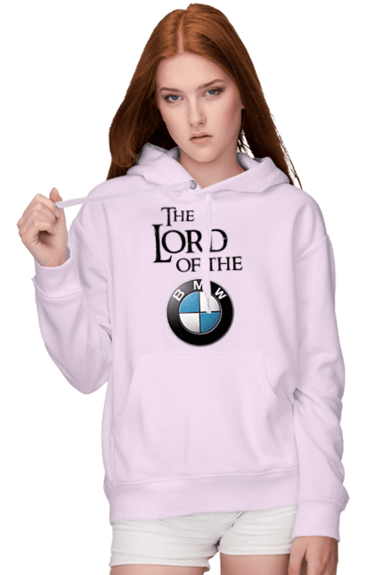 Жіноче худі з принтом "The lord of the BMW black". Бмв, гра престолів. 2070702