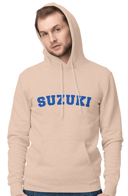 Men`s hoodie with prints Suzuki 2. Auto, machine, suzuki. 2070702