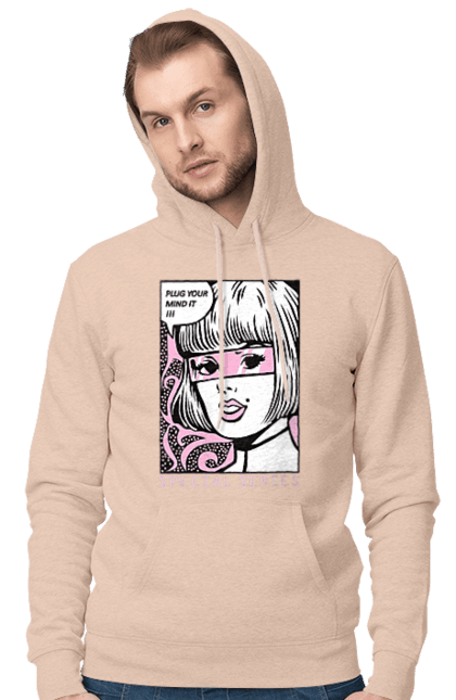 Чоловіче худі з принтом "Попарт". Попарт. 2070702